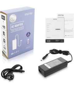 notebook charger mitsu 19v 3.95a (5.5x2.5) - toshiba, compaq, hp, asus