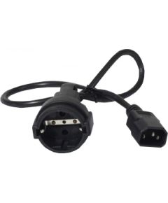 APC POWER CORD, C14 TO CEE 7/7 SCHUKO, 0.6M