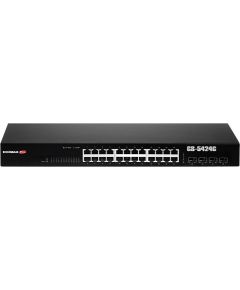 Edimax GS-5424G network switch Managed Gigabit Ethernet (10/100/1000) 1U Black