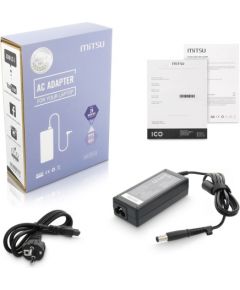 notebook charger mitsu 18.5v 3.5a (7.4x5.0 pin) - hp, compaq