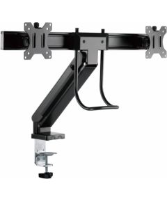 LOGILINK BP0102 Dual Monitor mount 17-27inch steel space-saving