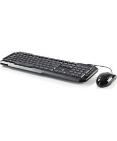 Nedis Комплект проводной клавиатуры и мыши USB 2.0 (международная раскладка для США)
