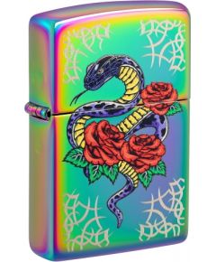 Zippo šķiltavas 48395 Rose Snake Design