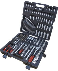 Kstools Instrumentu komplekts 216gb.1/4"+3/8"+1/2", atslēgas 8-19mm