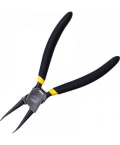 Straight Interior Circlip Pliers 7" Deli Tools EDL0341 (black)