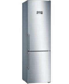 Bosch Serie 4 KGN397IEQ fridge-freezer Freestanding 368 L E Stainless steel