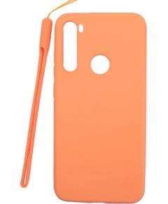 Evelatus  
       Xiaomi  
       Xiaomi Redmi Note 8 / Redmi Note 8 2021 Soft Touch Silicone Case with Strap 
     Pink