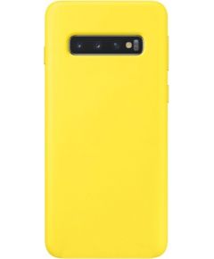 Evelatus  
       Samsung  
       S10e Soft case with bottom 
     Light Yellow