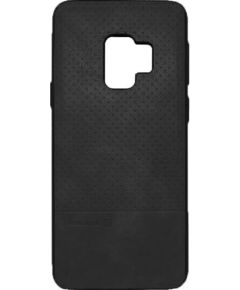 Evelatus  
       Samsung  
       S9 TPU case 1 with metal plate (possible to use with magnet car holder) 
     Black