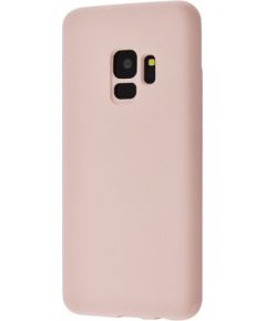 Evelatus  
       Samsung  
       S9 Plus Soft Case with bottom 
     Pink Sand