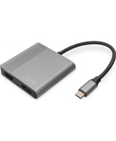 Digitus USB-C - 2x HDMI Adapter DA-70828