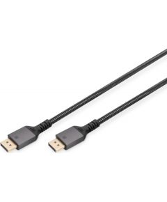 Digitus DisplayPort Connector Cable 1.4 	DB-340201-030-S Black, DP to DP, 3 m