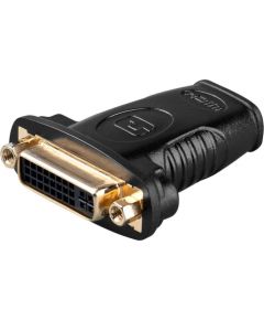 Goobay HDMI/DVI-I adapter, gold-plated 68690