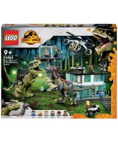 LEGO Jurassic World Giganotozaura un teriziniozaura uzbrukums 76949