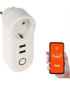 SMART HOME WIFI SMART SOCKET/USB ATLO-P1U2-TUYA GENWAY