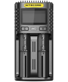 BATTERY CHARGER 2-SLOT/UMS2 NITECORE