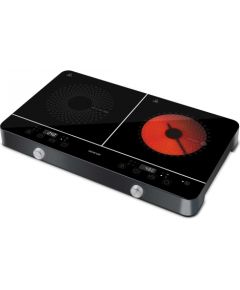 DOUBLE INDUCTION &amp; RADIANT COOKTOP Sencor SCP4001BK