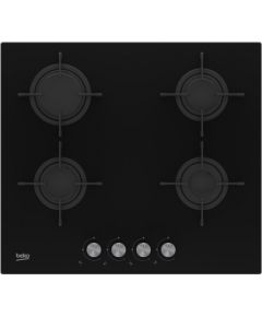 Beko HILG 64220 S Gāzes virsma Black