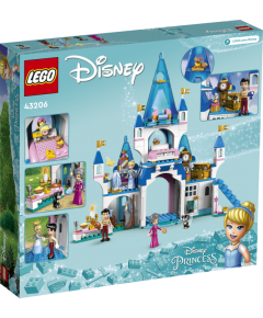 LEGO Disney Pelnrušķītes un Daiļā prinča pils 43206