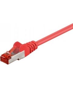 Goobay GB CAT6 NETWORK CABLE RED SHIELDED S/FTP (PIMF) 2M