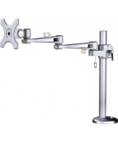 NEWSTAR FLAT SCREEN DESK MOUNT (GROMMET) 10-30" SILVER