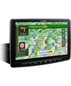 ALPINE 9" Navigation System with Trucking Database(universal 1-DIN) INE-F904DC