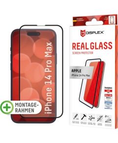 Apple iPhone 14 Pro Max Real 3D Screen Glass By Displex Black