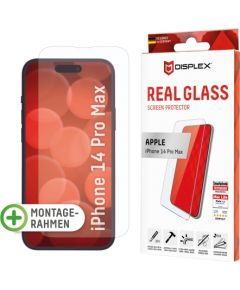 Apple iPhone 14 Pro Max Real 2D Screen Glass By Displex Transparent