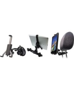 Car Holder for Tab 7"-11" M60 2in1 by Rebeltec Black