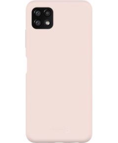 Evelatus  
       Samsung  
       Galaxy A22 5G Premium Soft Touch Silicone Case 
     Pink Sand