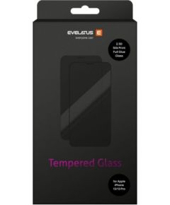 Evelatus  
       Apple  
       iPhone 12/12 Pro 2.5D Silk Print Full Glue Glass