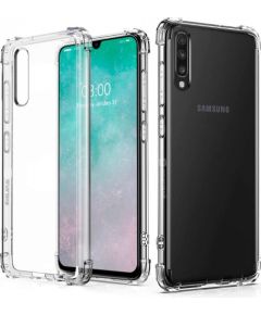 Evelatus  
       Samsung  
       Galaxy A70 Military Shockproof TPU Case 
     Transparent