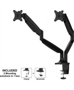 Newstar NEOMOUNTS FLAT SCREEN DESK MOUNT (10-32") DESK CLAMP/GROMMET