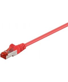 Goobay GB CAT6 NETWORK CABLE RED SHIELDED S/FTP (PIMF) 0.25M