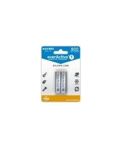 Rechargeable batteries everActive Ni-MH R03 AAA 800 mAh Silver Line - 2 pieces