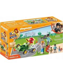 Playmobil DUCK ON CALL Akcja Ratunkowa Pomóż Kierowcy Rajdowemu (70919)