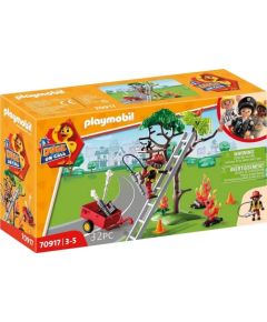 Playmobil DUCK ON CALL Akcja Straży Pożarnej - Uratuj Kotka (70917)