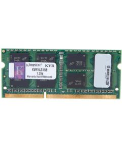 Kingston 8 GB, DDR3L, 204-pin SODIMM, 1600 MHz, Memory voltage 1.35 V, ECC No, Registered No