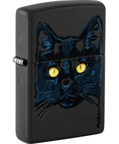 Zippo šķiltavas 48491 Black Cat Design