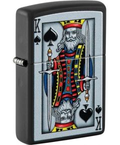 Zippo šķiltavas 48488 King Of Spades Design