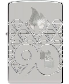 Zippo šķiltavas 48461 Armor® Zippo 90th Sterling Collectible Limited Edition