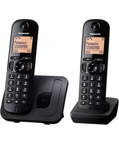 Panasonic KX-TGC212 DECT telephone Caller ID Black