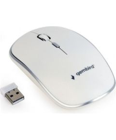 MOUSE USB OPTICAL WRL/WHITE MUSW-4B-01-W GEMBIRD