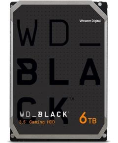 HDD|WESTERN DIGITAL|Black|6TB|SATA|128 MB|7200 rpm|3,5"|WD6004FZWX