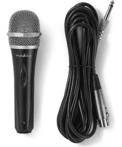Nedis Cardioid Dynamic Microphone 6.35mm, 5 m