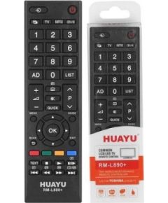 HQ LXHL890 TV pults Toshiba RM-L890/ CT90326 Melna