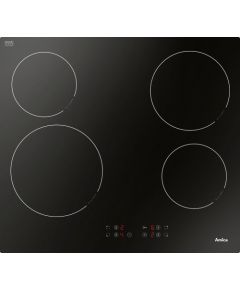 Amica PC6400ZH hob Black Built-in Ceramic 4 zone(s)