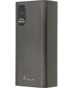Extralink EPB-069 jaudas banka 30000 mAh / 4 x USB melns