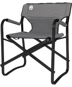 Coleman Steel Deck Chair 2000038340,  kempinga krēsls (grey/black)