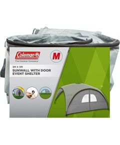 Coleman Sunwall M, side wall with door for Event Shelter Pro M 3m, side panel (silver)